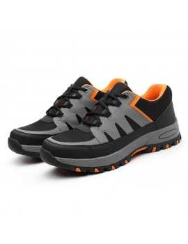 Men Steel Cap Toe Anti Smashing Puncture Proof Safety Shoes